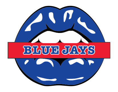 Toronto Blue Jays Lips Logo vinyl decal